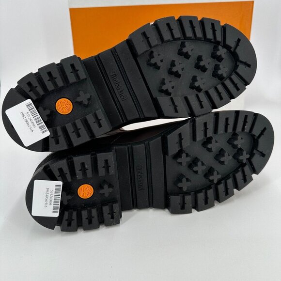 Timberland Women's Cortina Valley Brown Leather Chelsea Boots size 8.5 Lug Sole - Picture 6 of 8